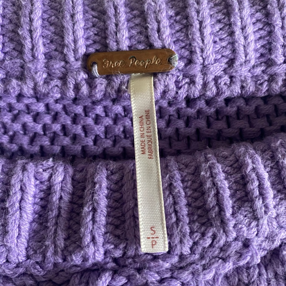 Free People Dream Cable Crewneck - Picture 5 of 8